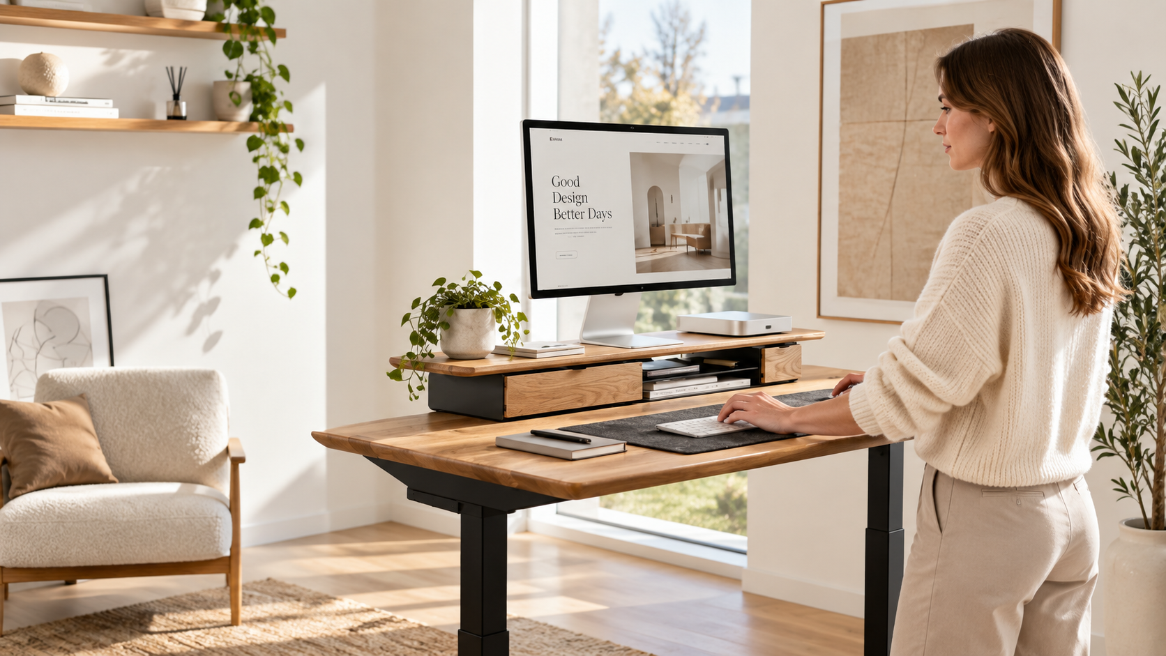 NORDEN für Arbeit im Sitzen und Stehen
