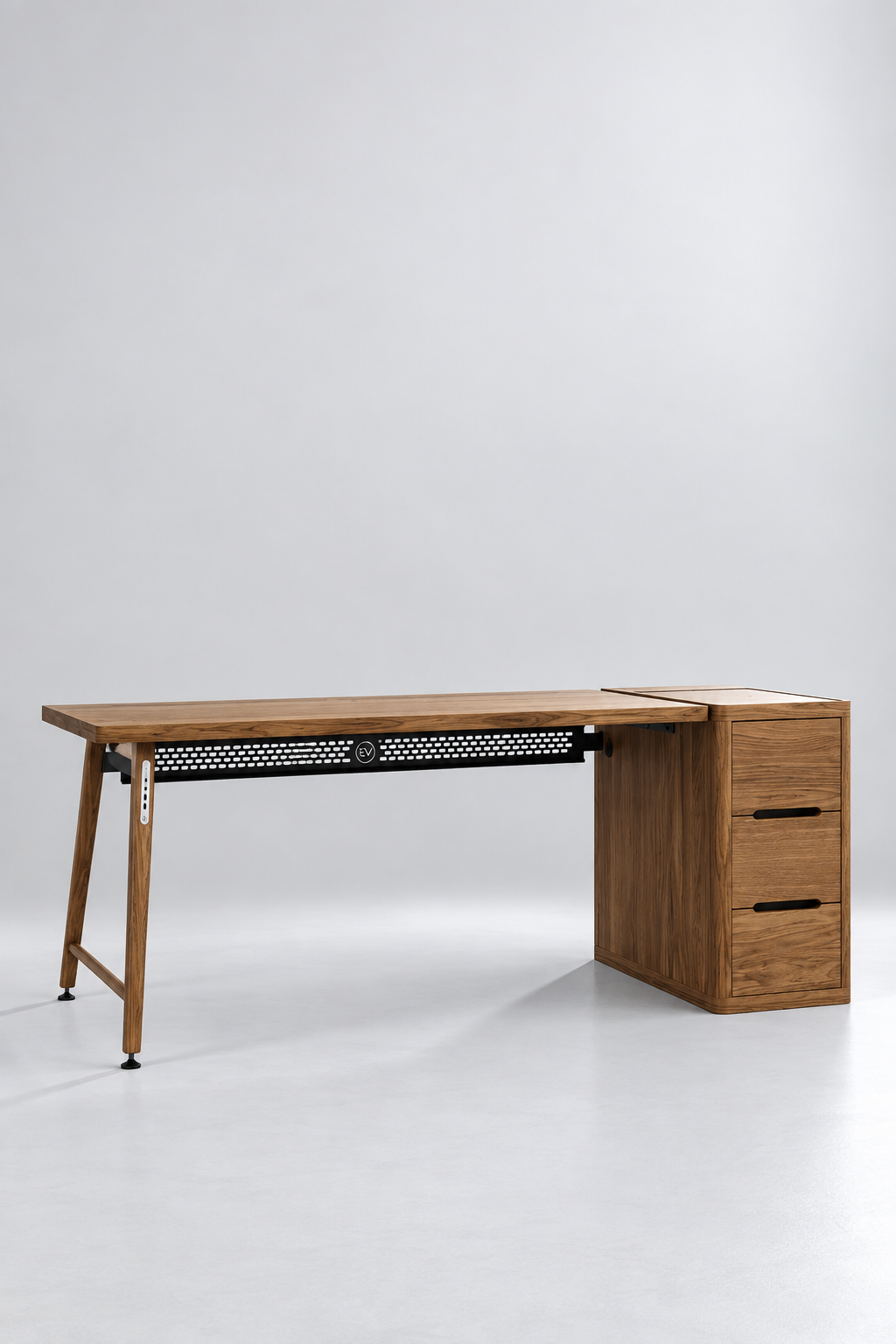 ARVEN STORAGE Schreibtisch aus massiver Esche